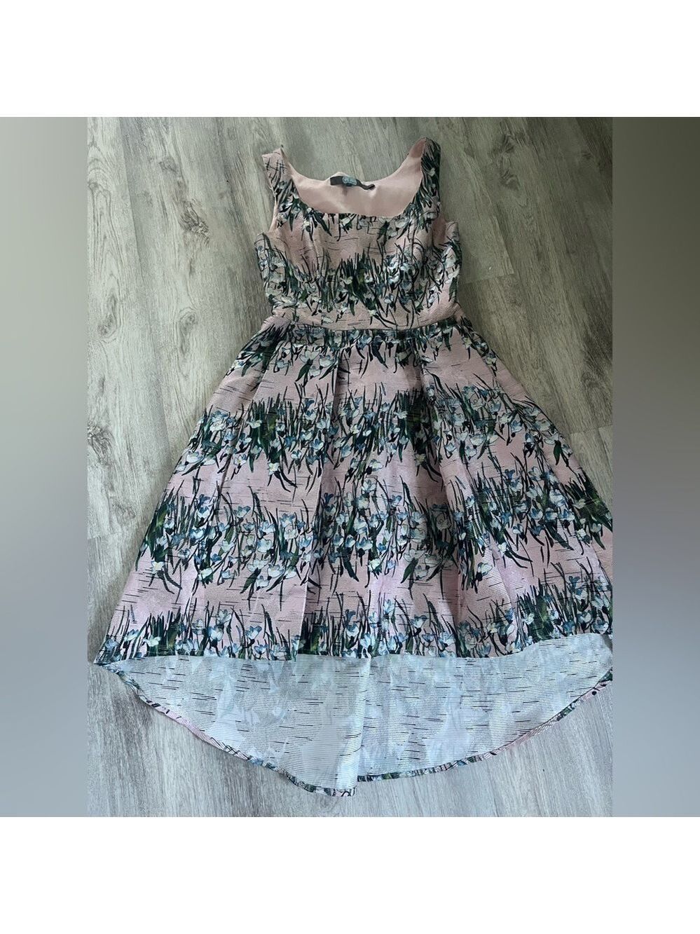 Eva Franco High-Low cocktail dress XS *FLAW**